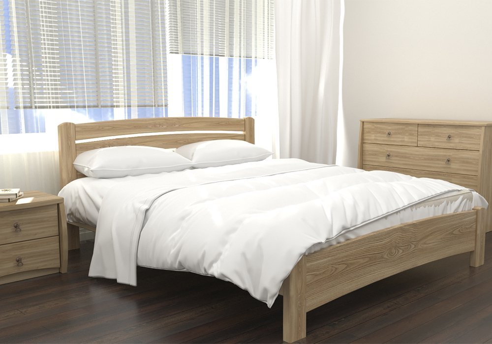  Купити Дерев'яні ліжка Ліжко "Грін" 90х200 Meblikoff