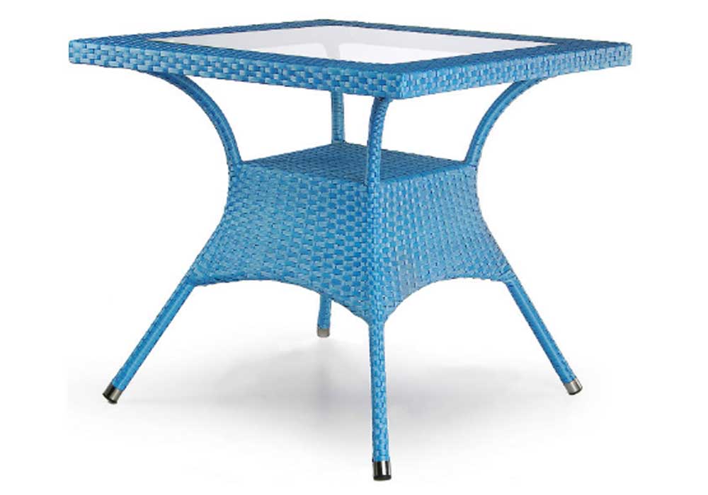  Недорого Плетеная мебель из ротанга Стол квадратный "Монтана" Pradex