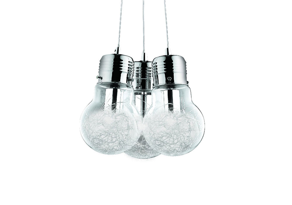Люстра LUCE MAX SP3 081762 Ideal Lux, Тип Подвесная, Вид Лампочка, Источник света Лампа накаливания
