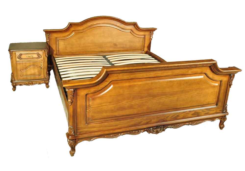  Купити Дерев'яні ліжка Ліжко "Надія 160х200" Кур'єр