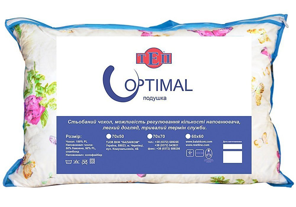  Купить Подушки Силиконовая подушка "Optimal" ТЕП