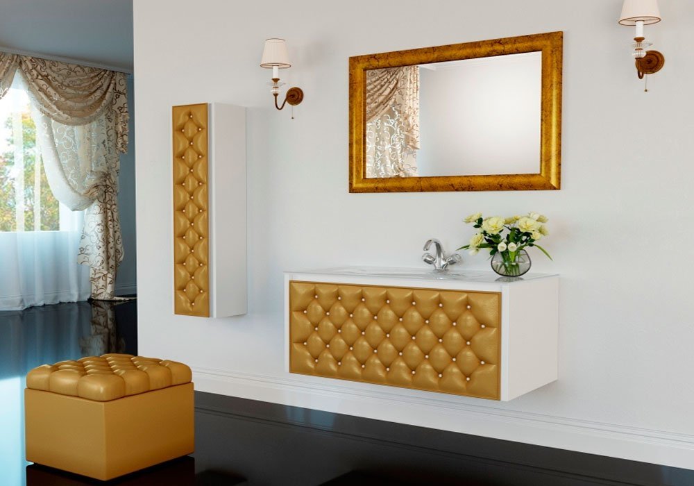  Недорого Мебель для ванной комнаты Зеркало для ванной "Virginie" 100 Marsan