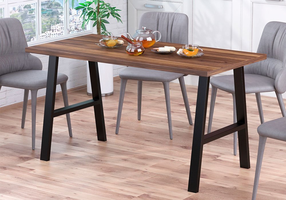  Недорого Кухонные столы Стол обеденный "Атлант" Loft Design