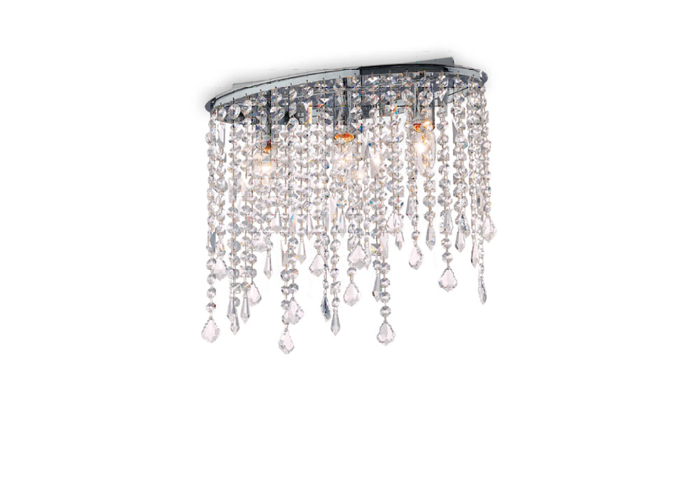 Люстра "RAIN CLEAR PL3 008370" Ideal Lux