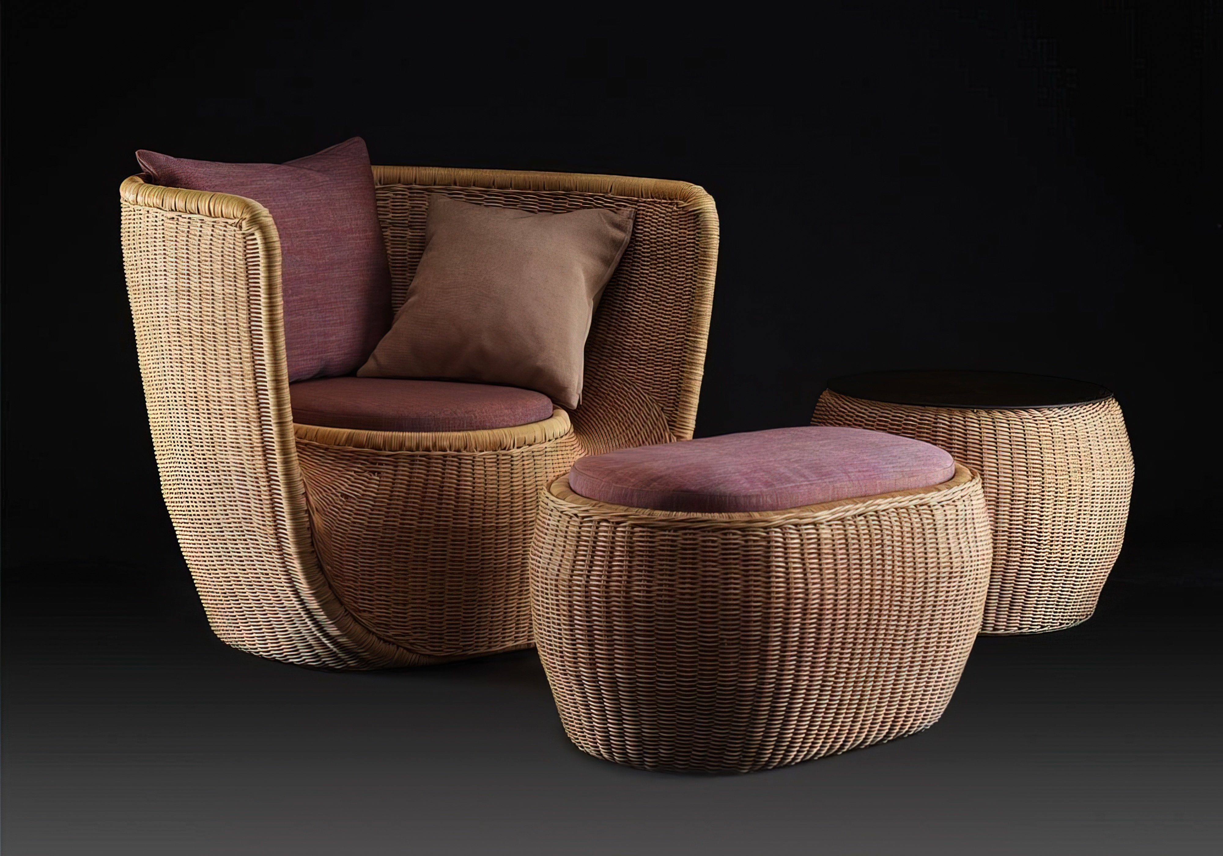  Купить Плетеная мебель из ротанга Кресло "Фиджи" Pradex