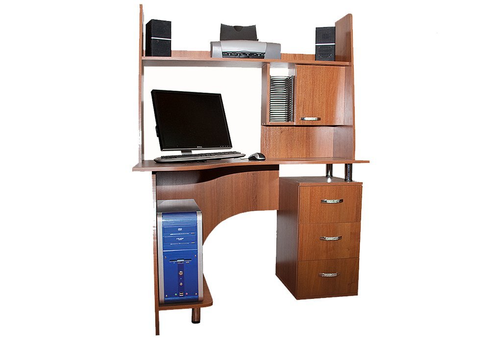  Купити Комп'ютерні столи Кутовий комп'ютерний стіл "Ніка-8" Ніка-Меблі