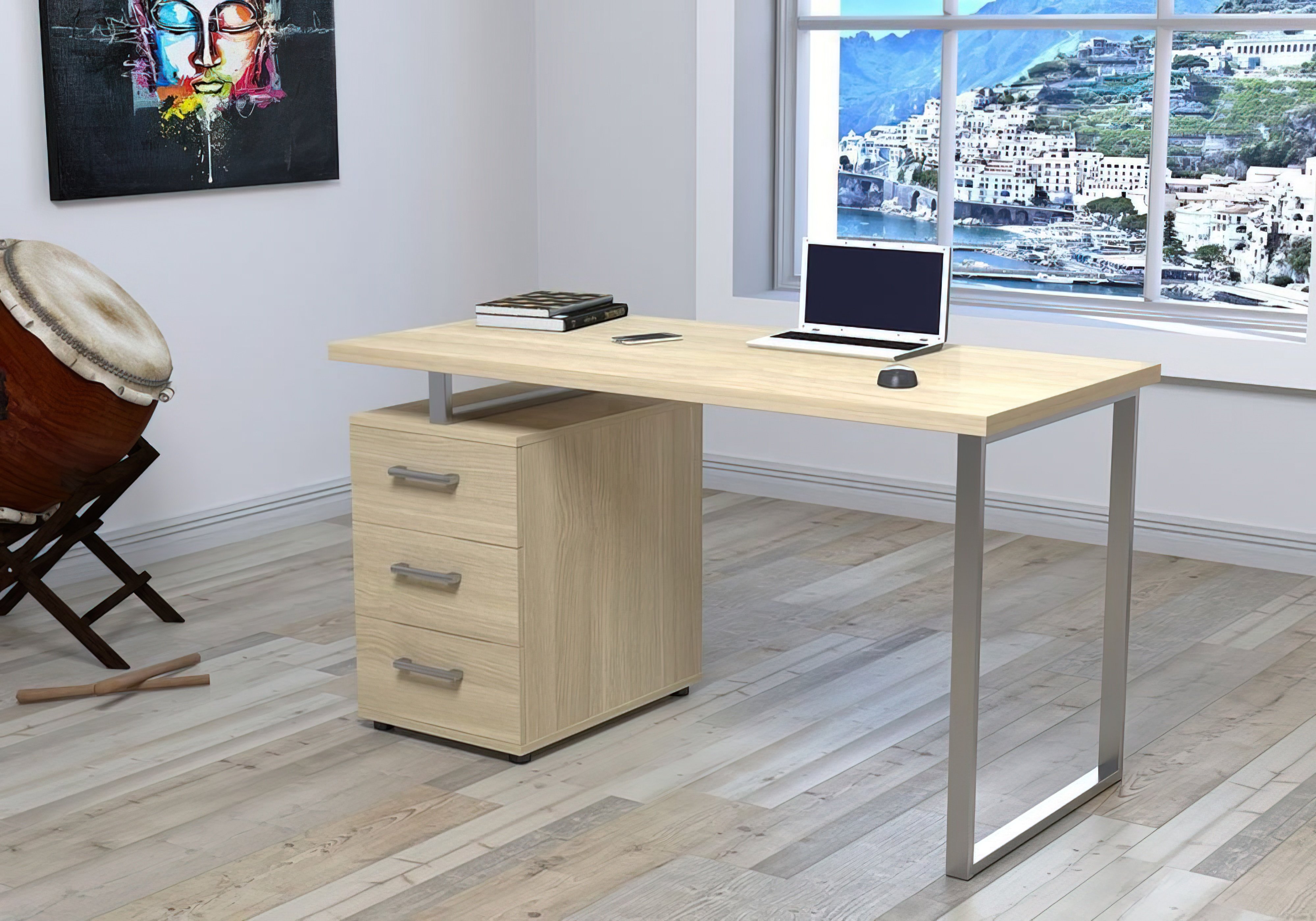  Купить Офисные столы Стол офисный "Макс L-27" Loft Design