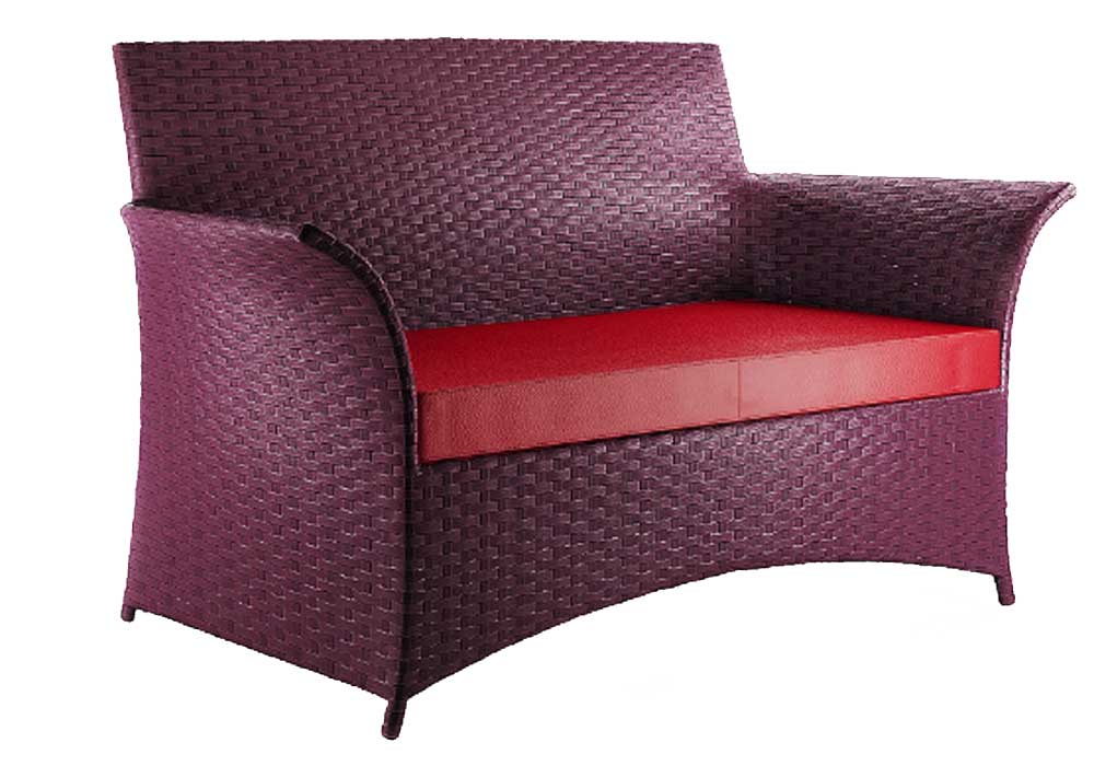  Купить Плетеная мебель из ротанга Диван двухместный "Патио"  152х70х98 Pradex