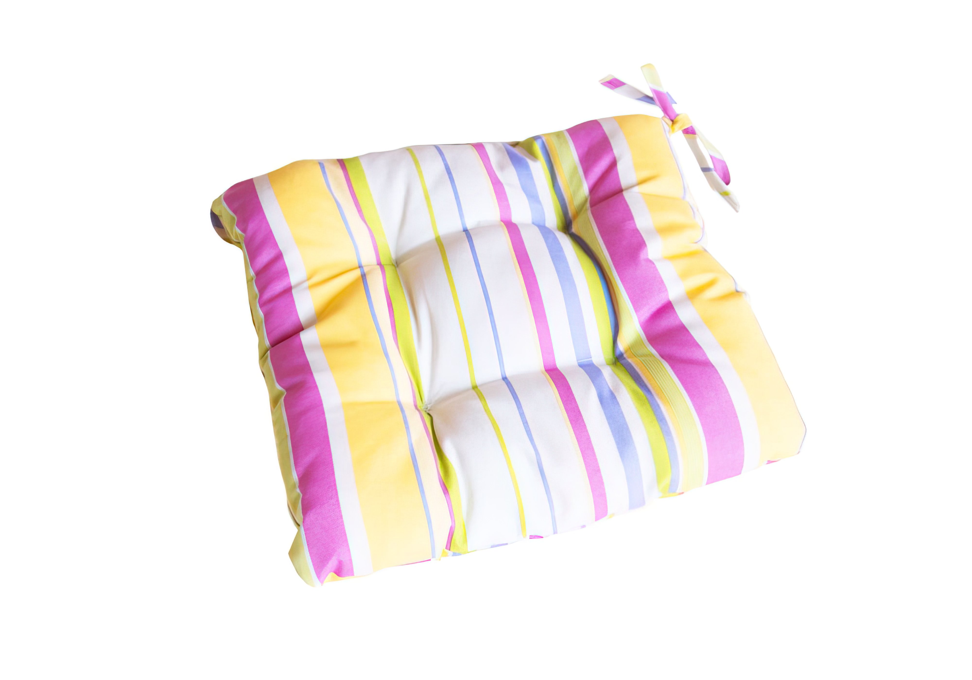 Декоративная подушка на стул Stripe Прованс, Форма Квадратная