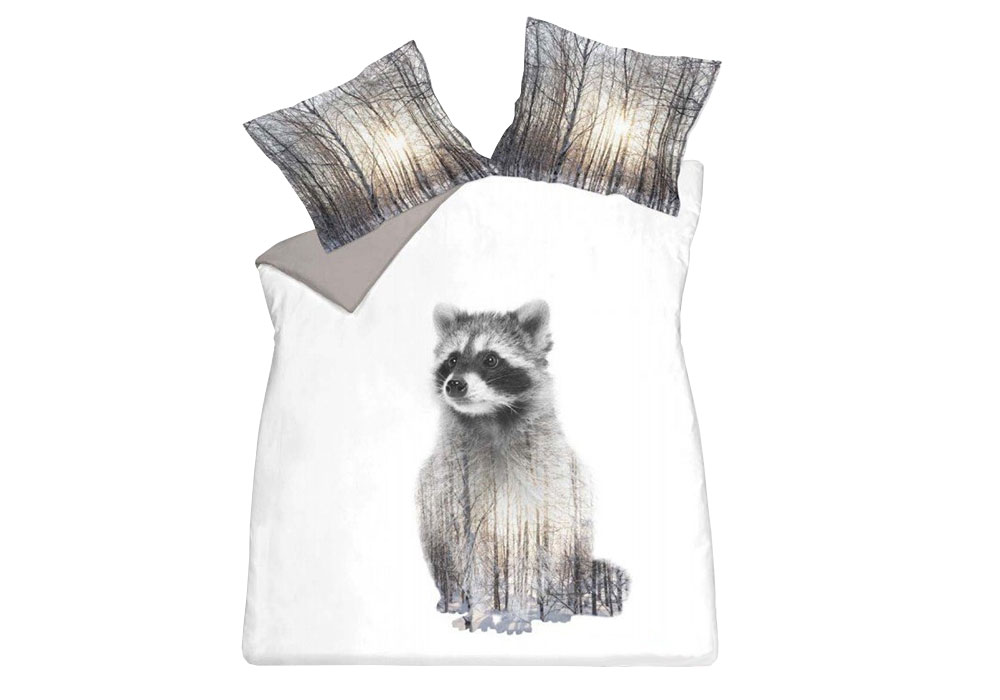 Комплект постільної білизни Raccoon двоспальний VanDyck , Матеріал Сатин