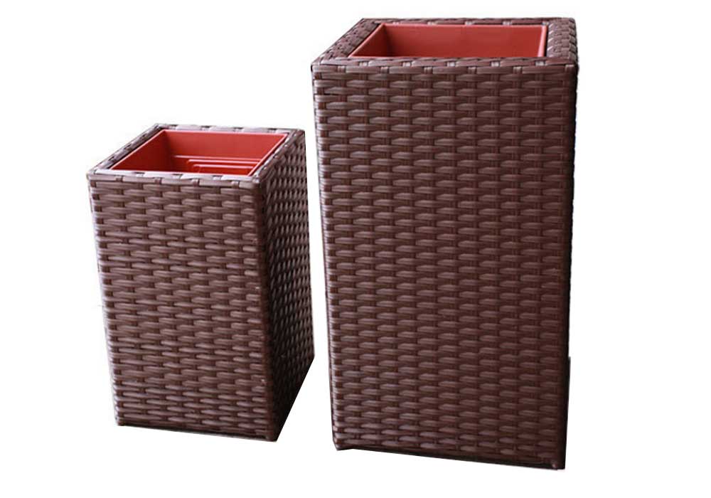  Купити Плетені меблі з ротанга  Квітник "Мартін" 30х30х50 Pradex 