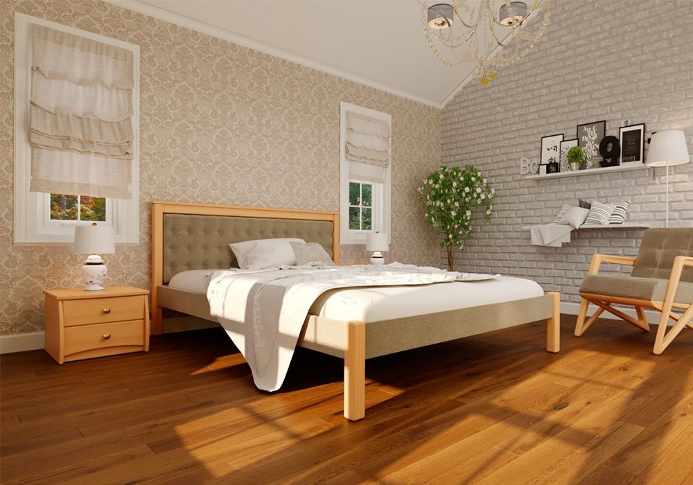 Купити Ліжка Ліжко "Модерн Комбі" 140х190 Червоногвардійський ДОК