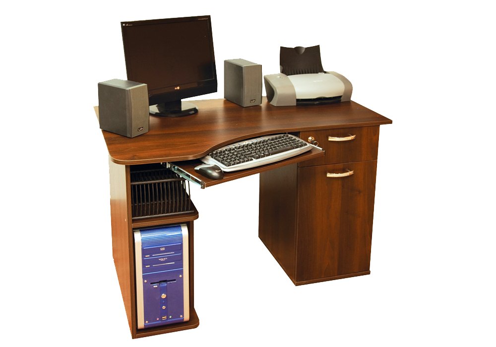 Недорого Комп'ютерні столи Комп'ютерний стіл "Ніка-17" Ніка-Меблі