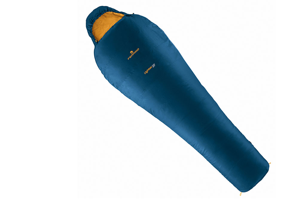 Спальний мішок Lightec SM -1100 / -3 ° C Blue / Yellow (Left) Ferrino , Ширина 80см