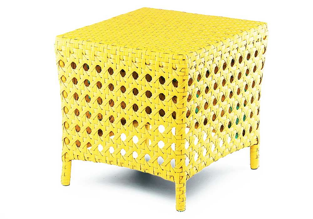  Недорого Плетені меблі з ротанга Пуф "Шейк" Pradex 