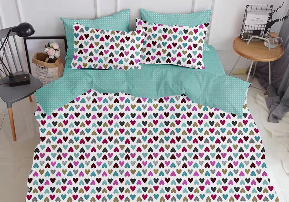  Купити Постільна білизна  Комплект постільної білизни полуторний "Love" Cosas 