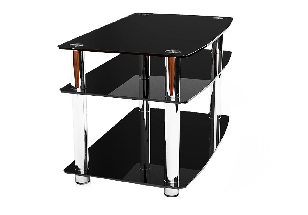 Недорого Тумби під телевізор Тумба ТВ скляна "Омега" Діана