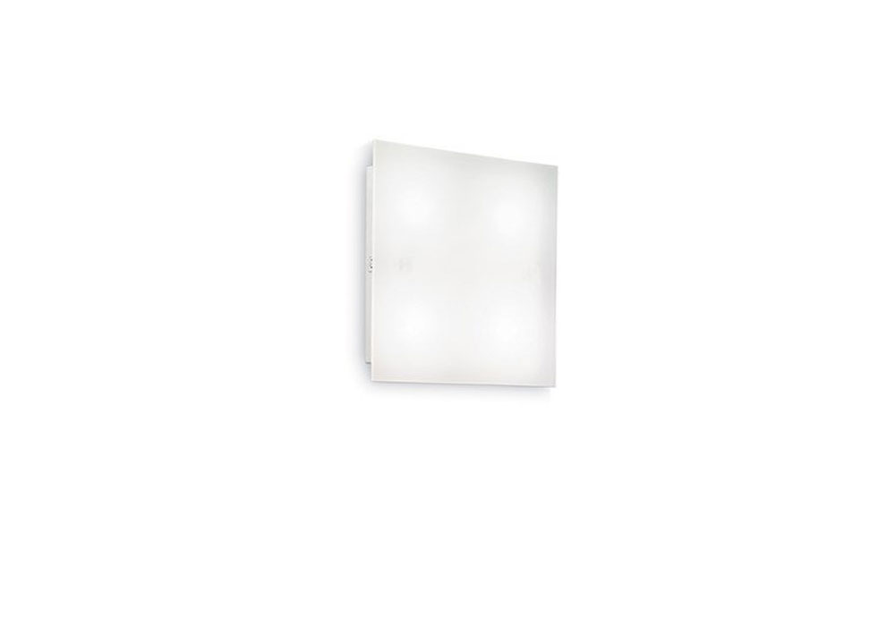Светильник FLAT PL1 D20 134888 Ideal Lux, Форма Квадратный, Цвет Белый