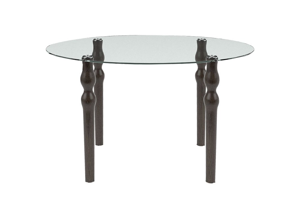  Купить Кухонные столы Стол обеденный стеклянный "Овальный 110" Диана
