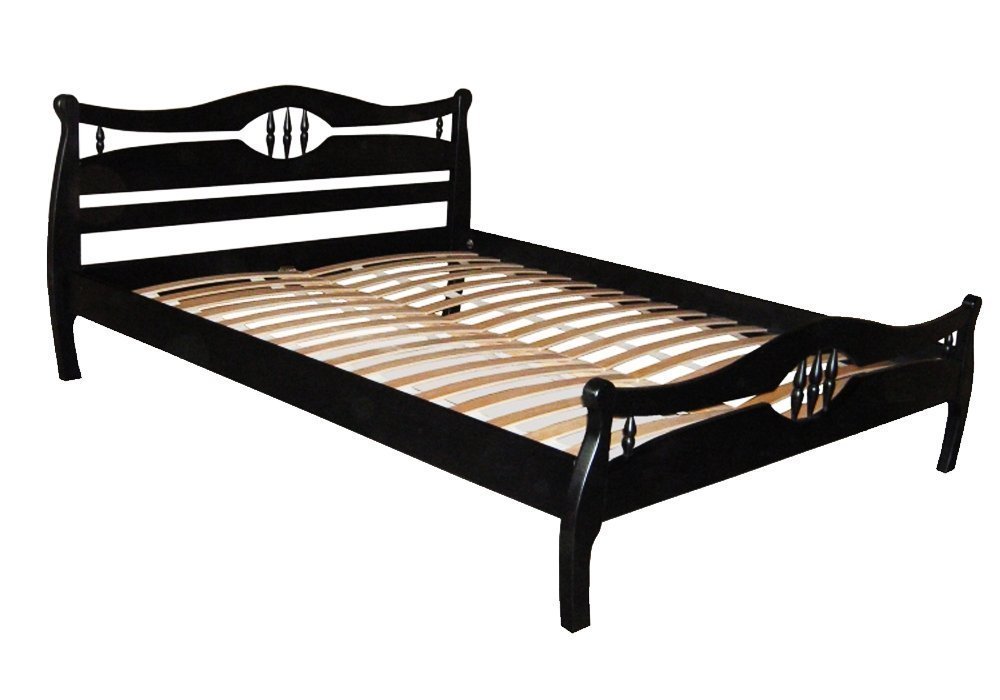  Купити Дерев'яні ліжка Ліжко "Корона 2" 90х190 ТИС