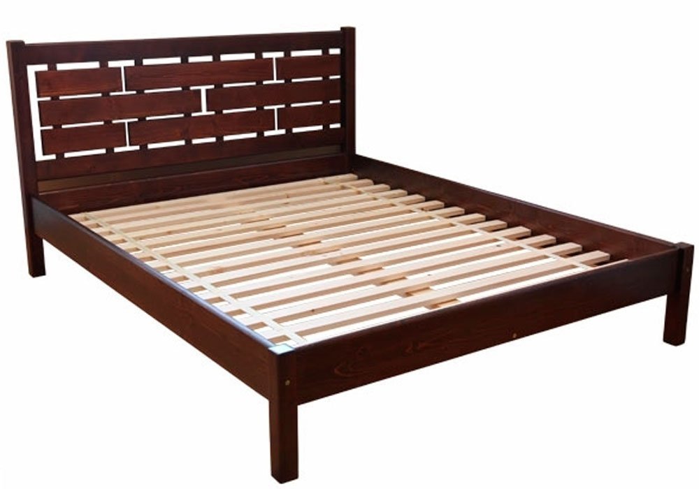  Купити Дерев'яні ліжка Ліжко "Л-219" 140х190 Скіф