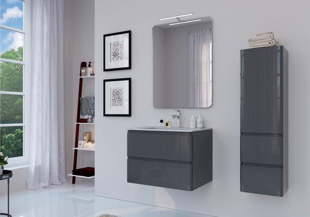  Купить Мебель для ванной комнаты Зеркало для ванной "Adele" 70х90 Marsan