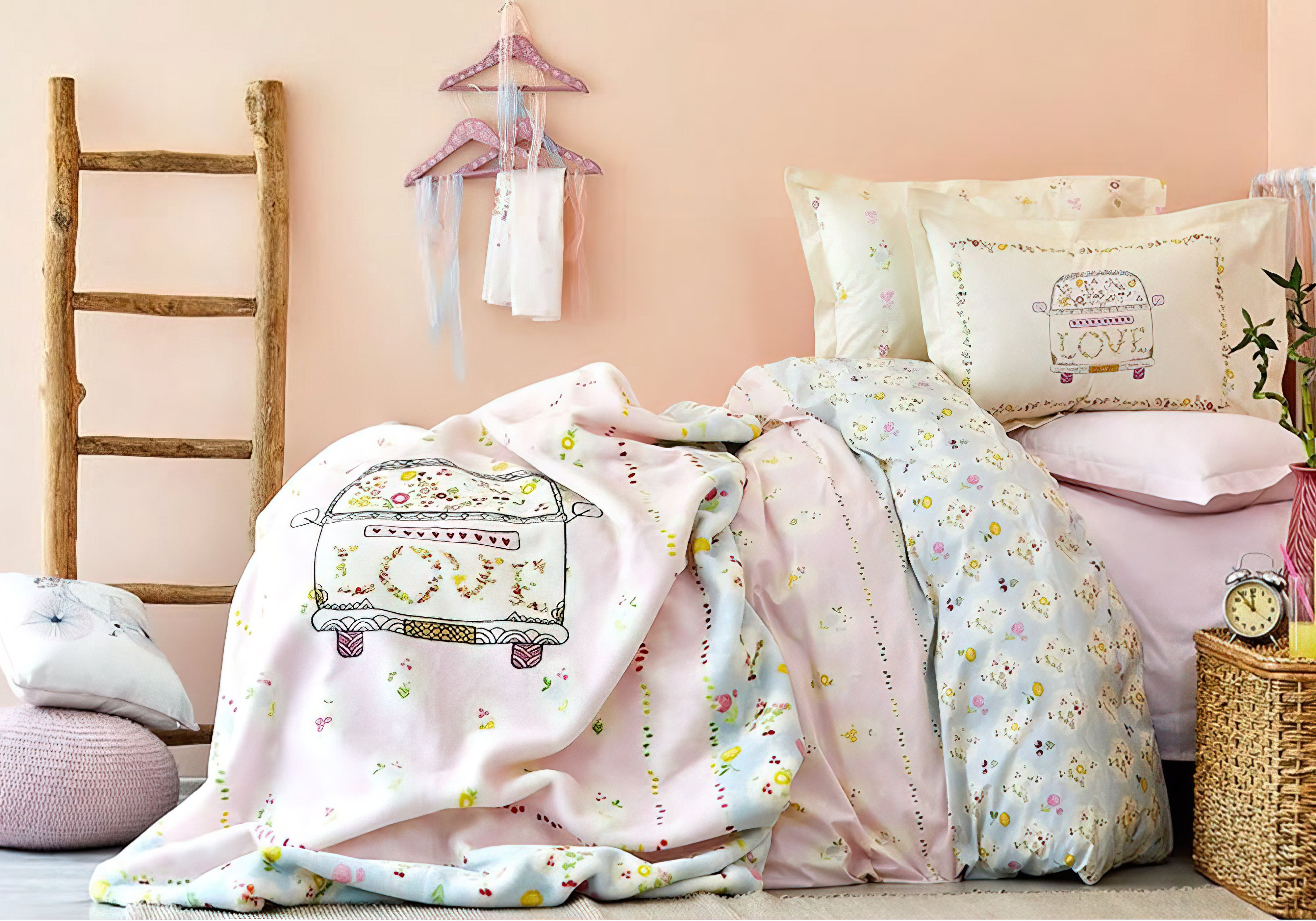 Комплект детского постельного белья Litzy 2018-1 Karaca Home, Количество спальных мест Двуспальный