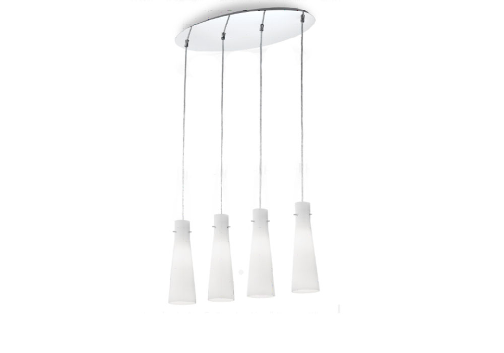 Люстра KUKY SP4 TRASPARENTE 023038 Ideal Lux, Тип Подвесная, Источник света Лампа накаливания