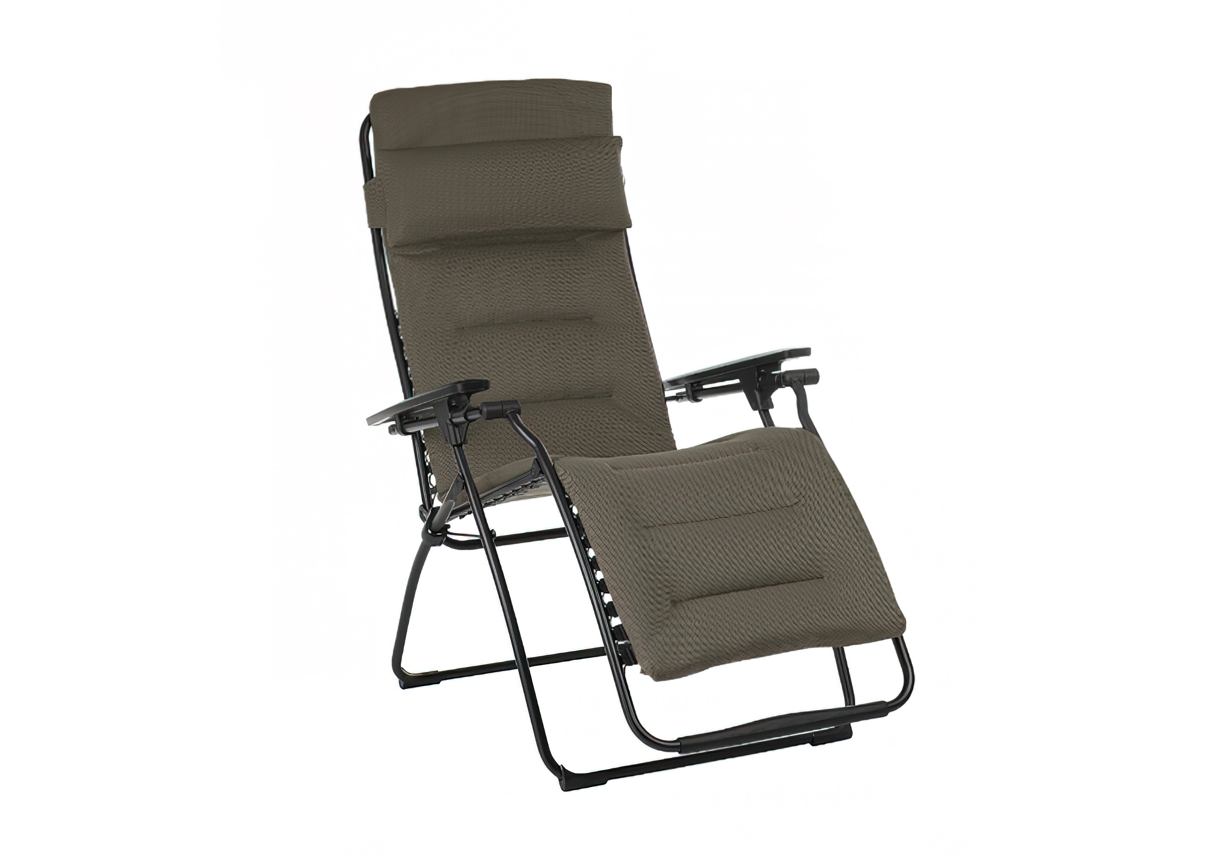 Кресло Futura Air Comfort XL Black Lafuma, Ширина 76см, Глубина 90см, Высота 127см