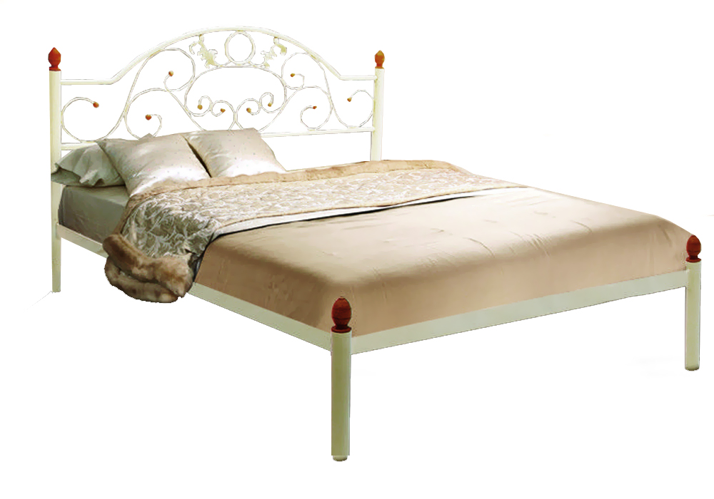 Металева ліжко "Франческа 140х190" Метал-Дизайн