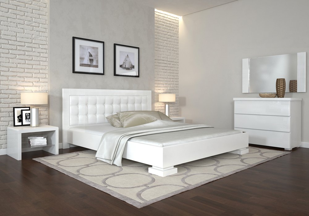  Купити Дерев'яні ліжка Ліжко "Монако 120х200" сосна Арбор Древ