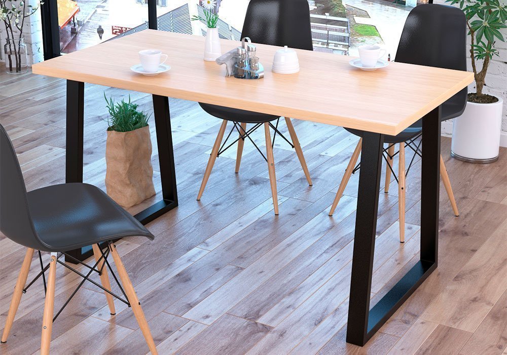  Недорого Кухонные столы Стол обеденный "Титан" Loft Design