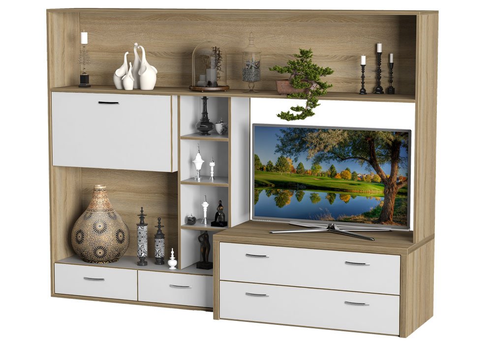  Купити Стінки у вітальню Вітальня 107 Тиса Меблі