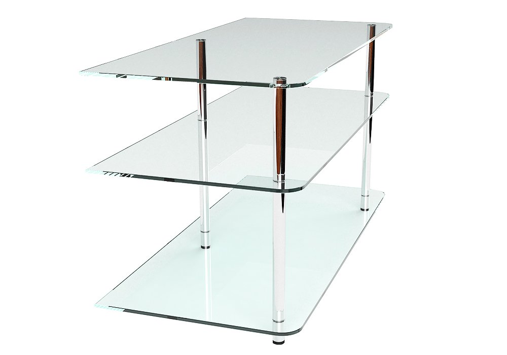  Купити Тумби під телевізор  Тумба ТВ скляна "Сигнал Лайт 120" Діана 