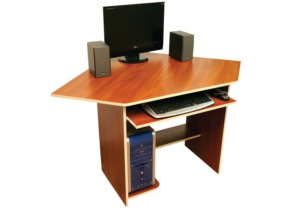  Недорого Комп'ютерні столи Кутовий комп'ютерний стіл "Ніка-39" Ніка-Меблі