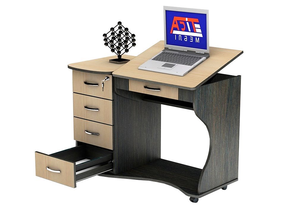  Купить Компьютерные столы Стол для ноутбука "Универсал СУ-6" Тиса Мебель