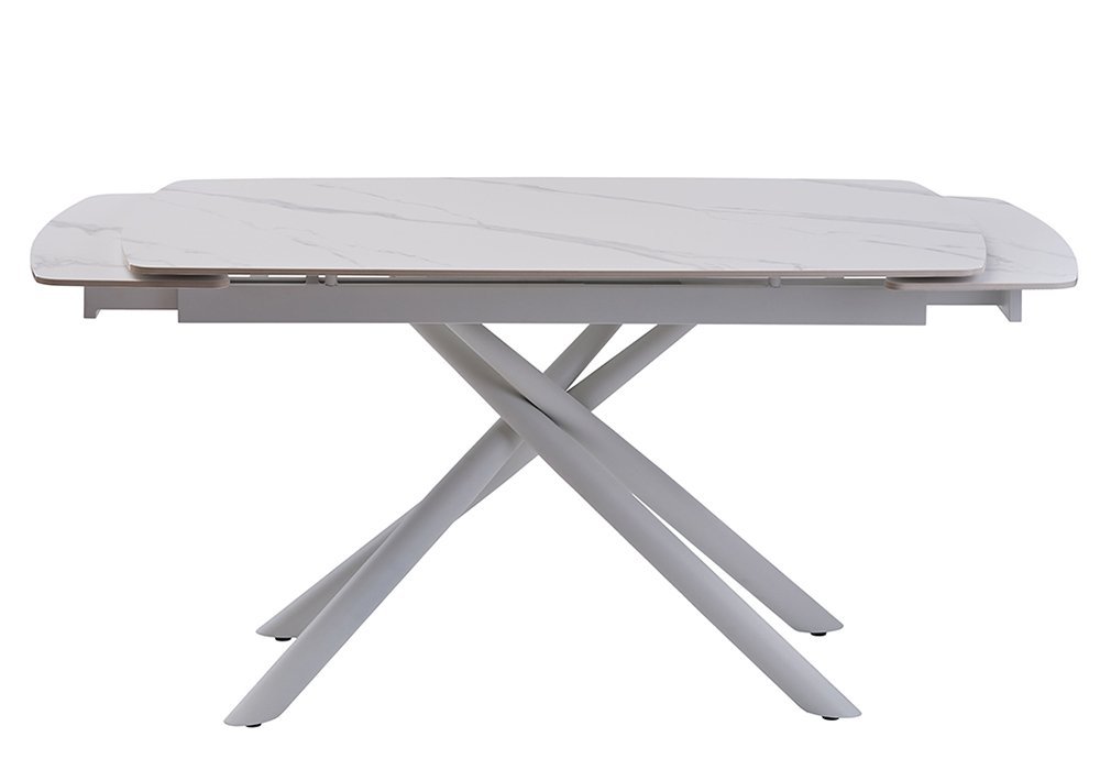  Недорого Кухонні столи Кухонний розкладний стіл "Palermo White Marble" Concepto