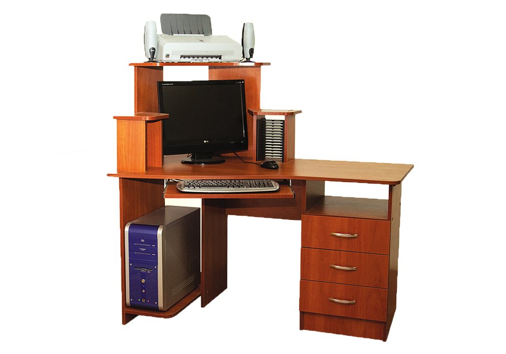  Купити Комп'ютерні столи Кутовий комп'ютерний стіл "Ніка-1" Ніка-Меблі