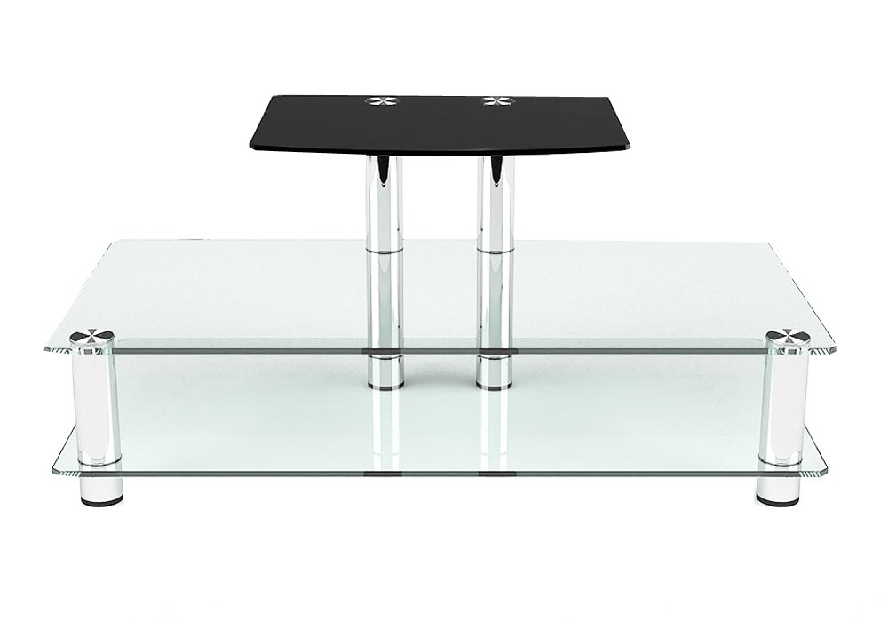  Купити Тумби під телевізор  Тумба ТВ скляна "Президент 90" Діана 