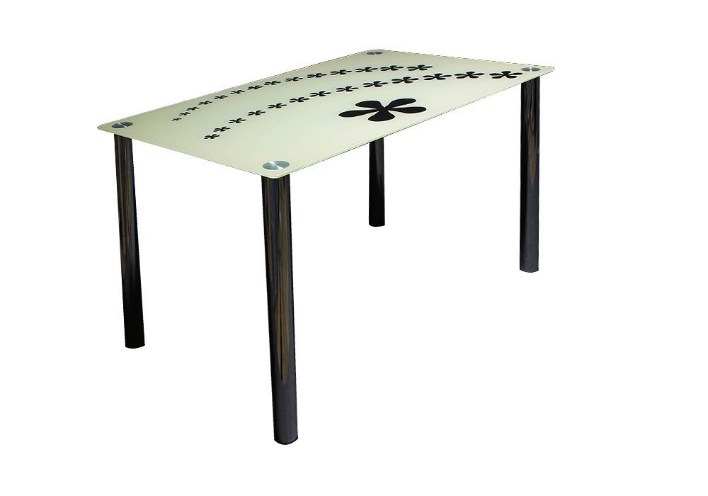 Купити Кухонні столи Стіл обідній скляний "Квітковий салют 91 "Діана