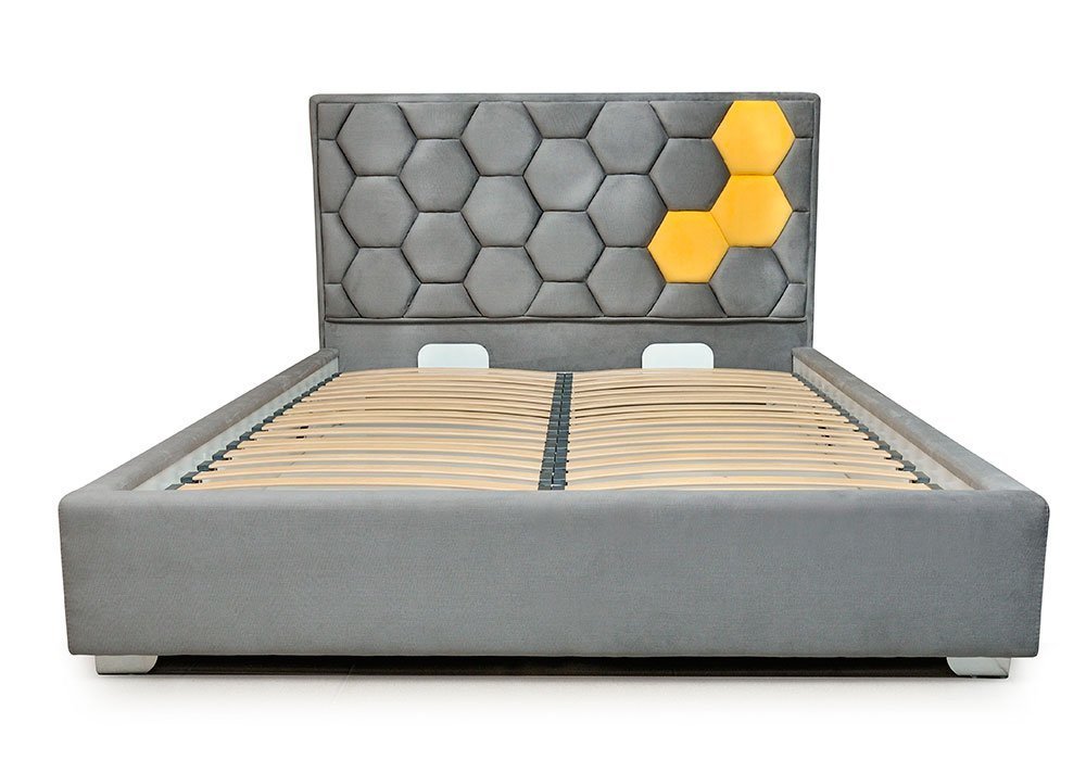  Недорого Двоспальні ліжка двоспальне ліжко "Соти" 140х200 см Зеніт
