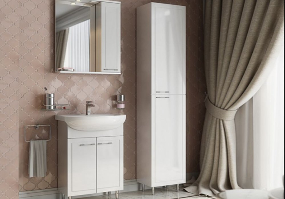 Комплект меблів для ванної Elegance Aquarius , Матеріал МДФ, Монтаж Підлоговий
