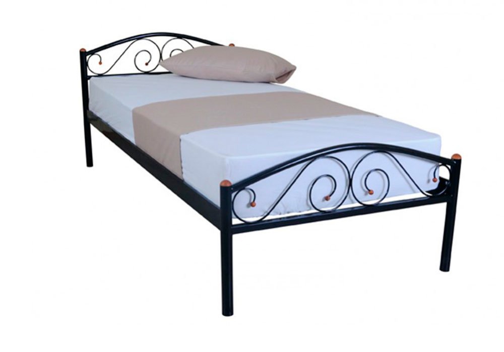  Купити Металеві ліжка Ліжко "Респект" 90х200 Ambassador