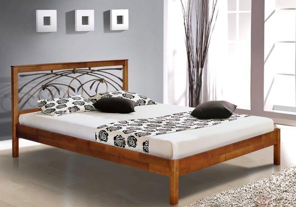 Купити Ліжка Ліжко "Карина" 140х200 Ambassador