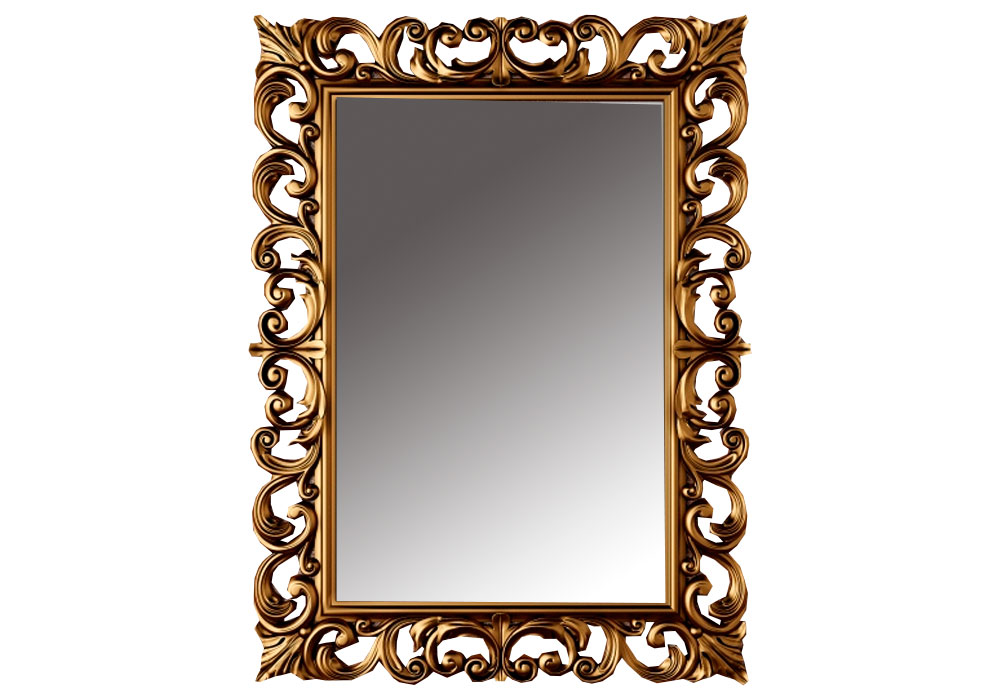 Дзеркало для ванної Angelique Marsan, Ширина 100см, Висота 75см, Матеріал рами Дерево
