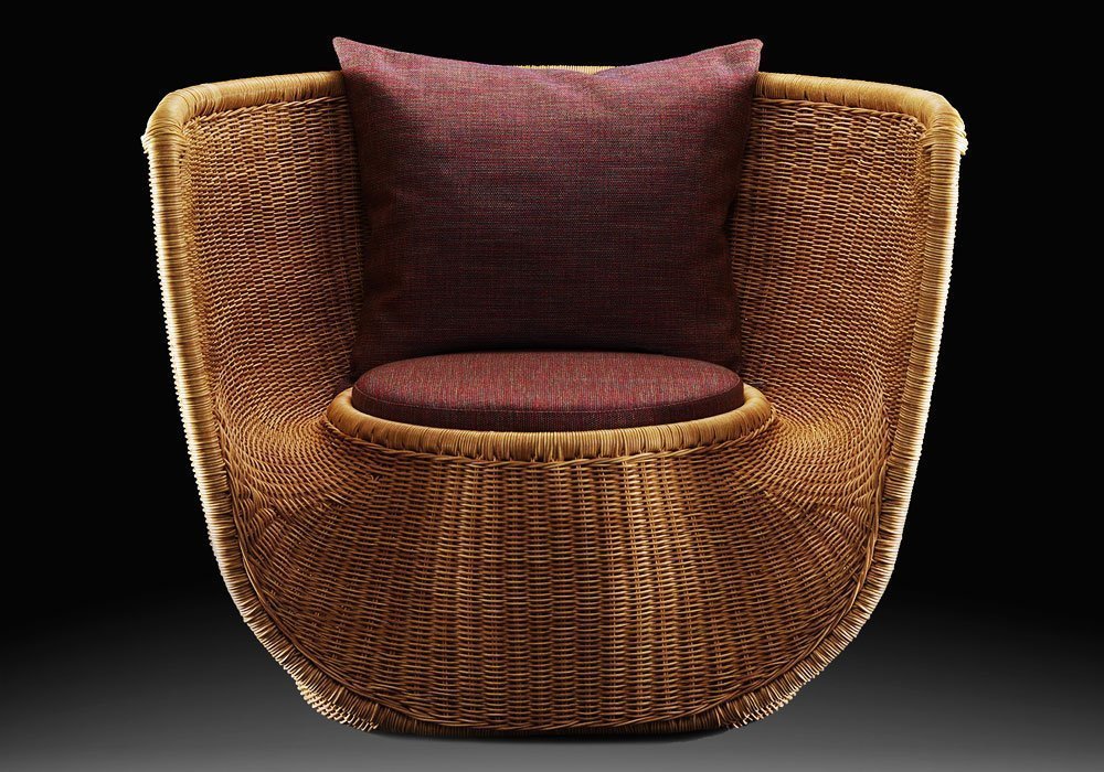  Недорого Плетені меблі з ротанга  Крісло "Фіджі" Pradex 
