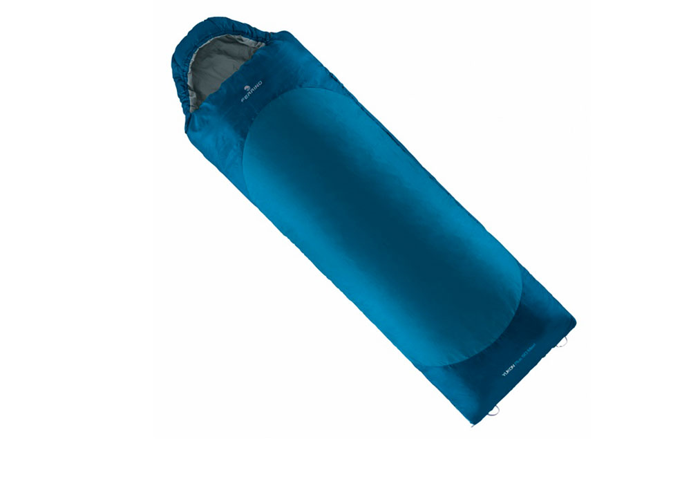 Спальний мішок Yukon Plus SQ Maxi + 7 ° C Deep Blue (Left) Ferrino , Ширина 90см