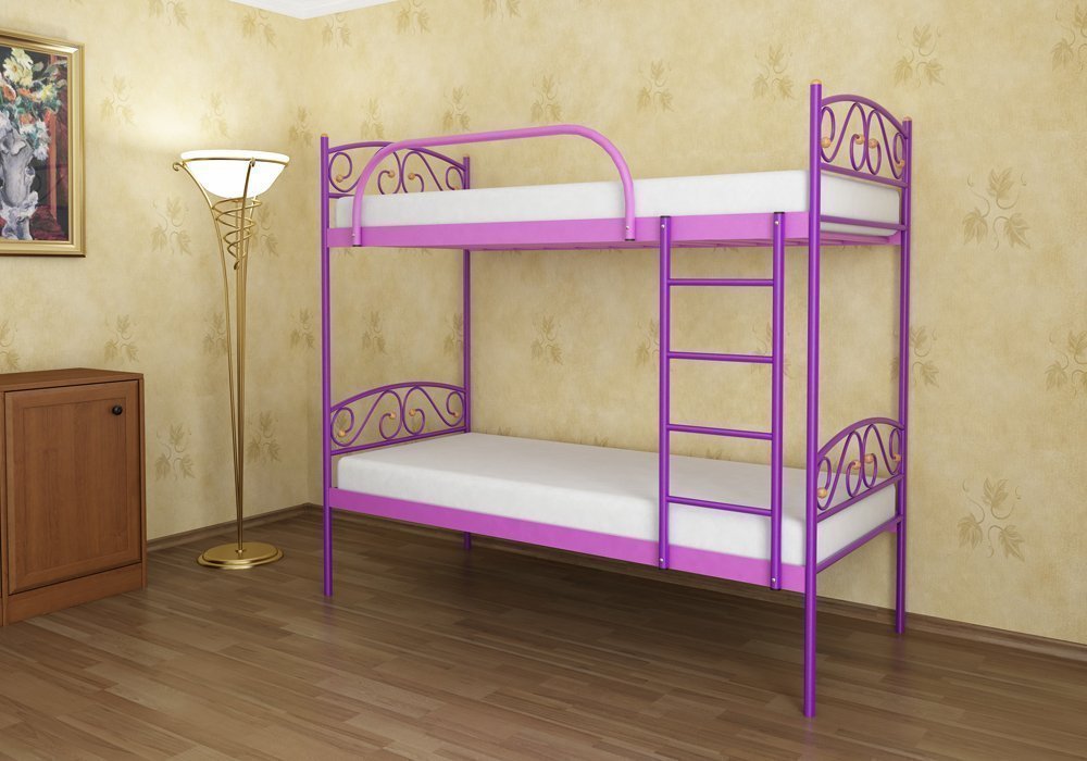  Купить Двухъярусные кровати Двухъярусная металлическая кровать "Верона Дуо" Метакам
