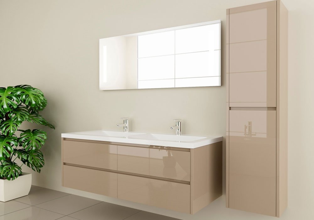  Недорого Меблі для ванної кімнати Дзеркало для ванної "Alexis" 60х60 Marsan