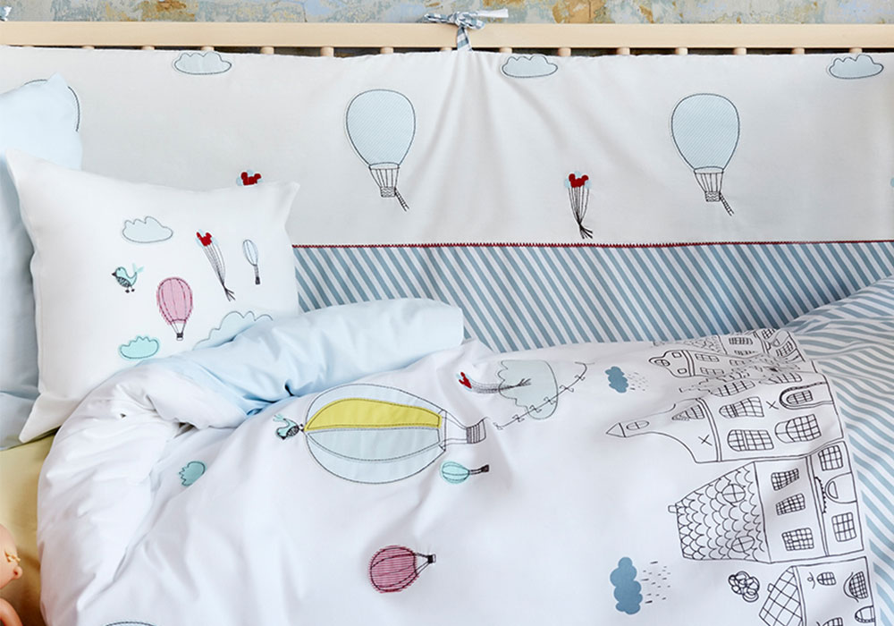 Комплект дитячої постільної білизни "Balloon" Karaca Home 